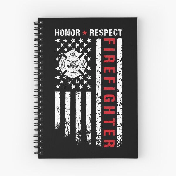 Item preview, Firefighters Red Line Us Flag designed and sold by Blok45.