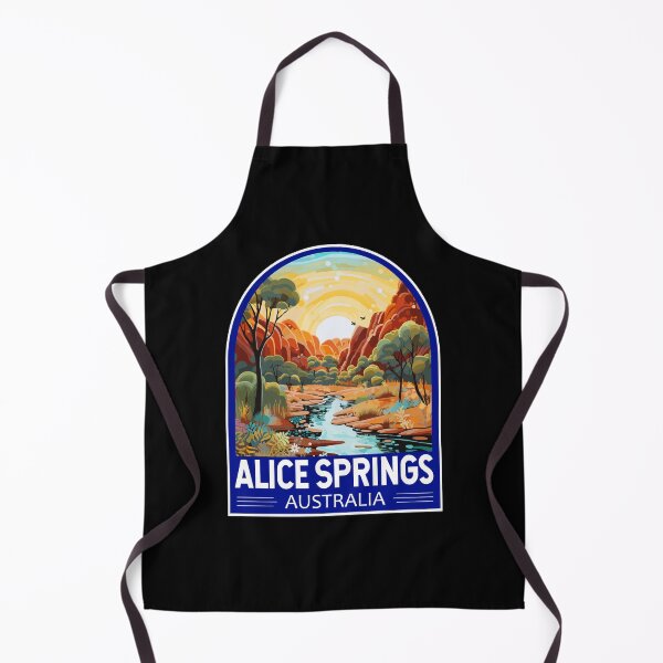 Item preview, Alice Springs Australia Travel Art Emblem designed and sold by KrisSidDesigns.