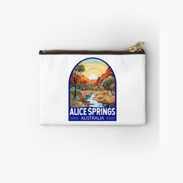 Item preview, Alice Springs Australia Travel Art Emblem designed and sold by KrisSidDesigns.