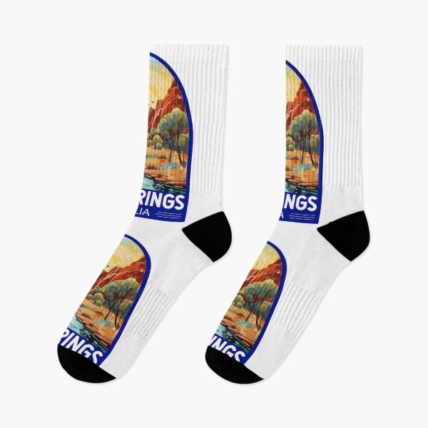 Item preview, Alice Springs Australia Travel Art Emblem designed and sold by KrisSidDesigns.