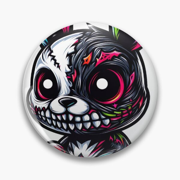 Item preview, "Dynamic Black and White Terror Rabbit: Cute Graffiti Illustration" designed and sold by Huycao211.