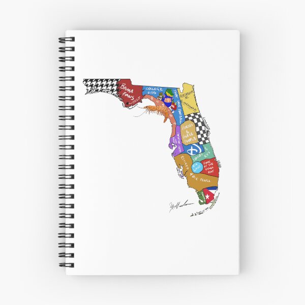 Item preview, Florida Man State Map Miami  designed and sold by Michael Garber.