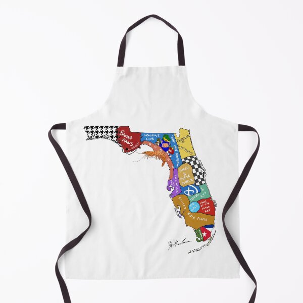 Item preview, Florida Man State Map Miami designed and sold by Michael Garber.