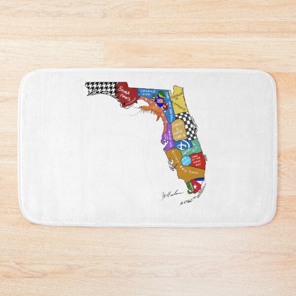 Item preview, Florida Man State Map Miami  designed and sold by Michael Garber.