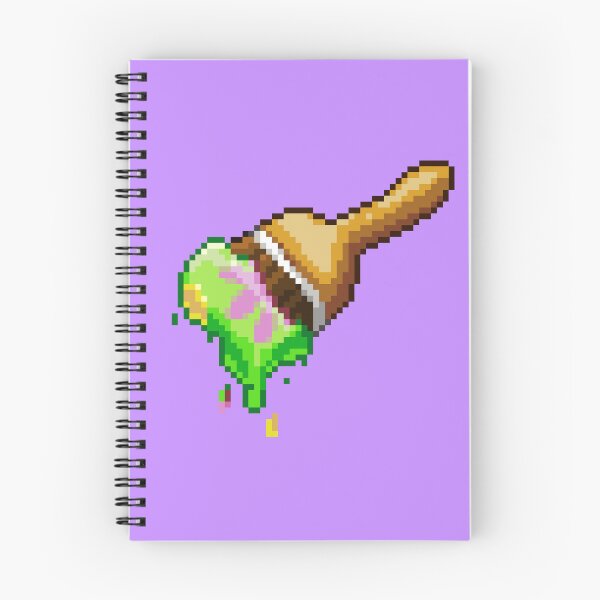 Item preview, Neopet Disco Fever Paint Brush Pixel Art designed and sold by AyrosArts.