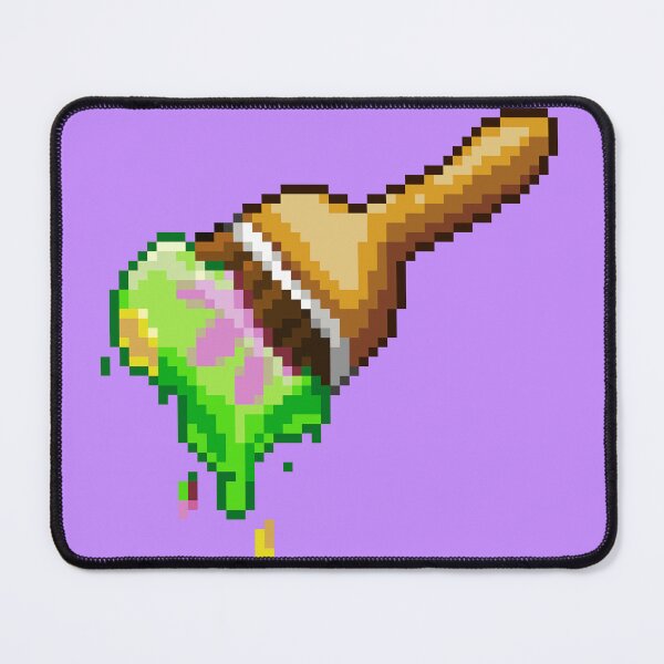 Item preview, Neopet Disco Fever Paint Brush Pixel Art designed and sold by AyrosArts.
