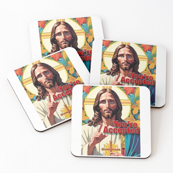 Item preview, You Are Accepted; Jesus Christ; Son of God; designed and sold by StickerApe.