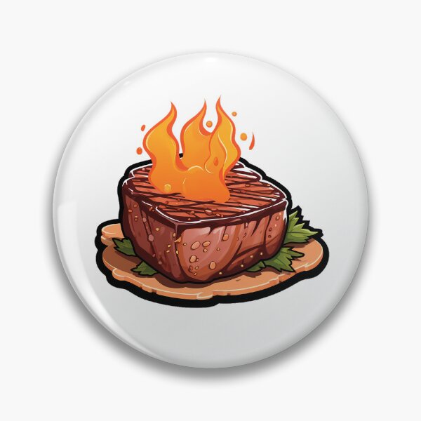 Item preview, Steak with Grill Marks designed and sold by marezino.
