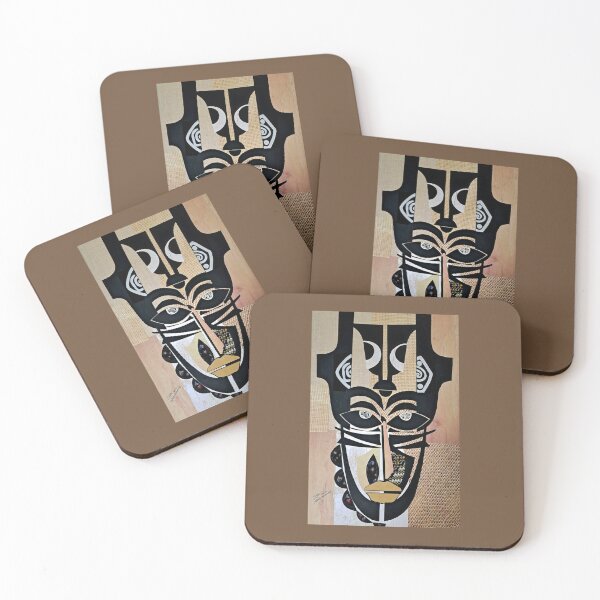 Item preview,  West African Masks, Enthic art,Tribal artistry, Mud art designed and sold by Right-UR.