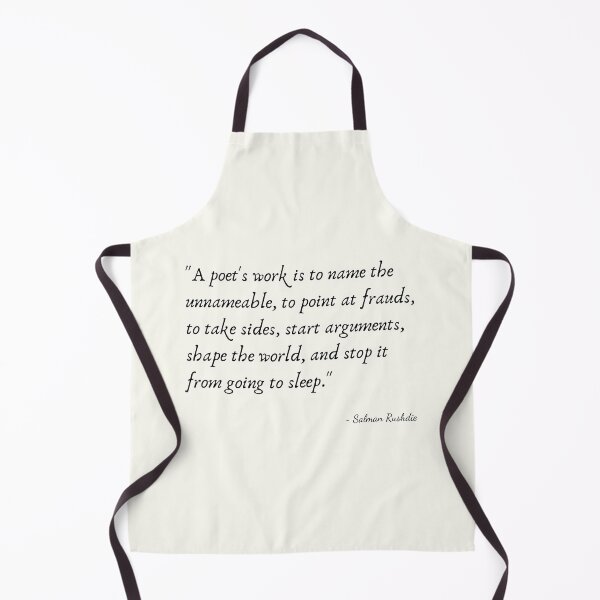 Item preview, A Quote about Poetry by Salman Rushdie designed and sold by Poemit.