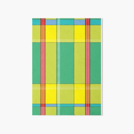 Aperçu de l'œuvre Green Madras Design / Caribbean Art  créée et vendue par Caribbean-Art.