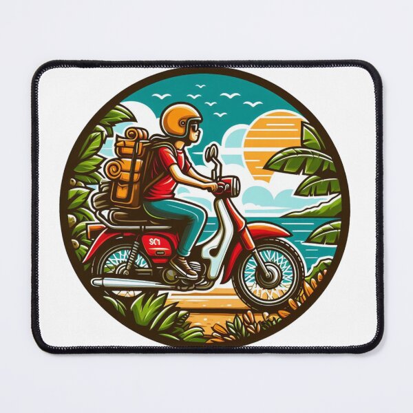Item preview, Traveling by Motorcycle designed and sold by Gulyabani.