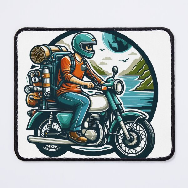 Item preview, Traveling by Motorcycle designed and sold by Gulyabani.