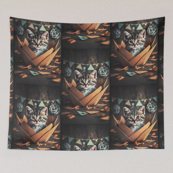 Item preview, The little kitten is a sailor VI. designed and sold by Visual Arts Sławomir Grzanek.