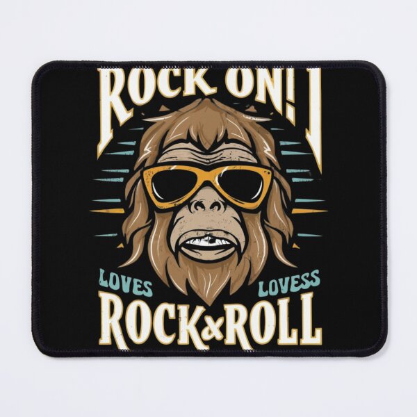 Item preview, Rock On Bigfoot Sasquatch funny Loves Rock And Roll Sunglasses designed and sold by CaPhuna.