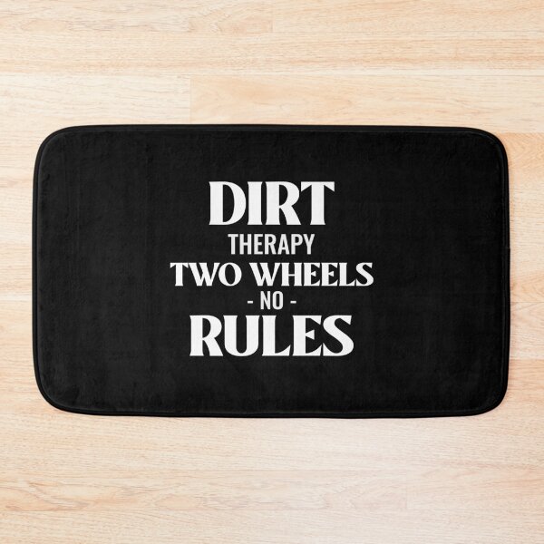 Item preview, Dirt Therapy - Two Wheels, No Rules DirtBike merch designed and sold by ssalujoe.