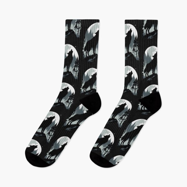 Item preview, wolf howling at moon designed and sold by Trendy-Artistry.