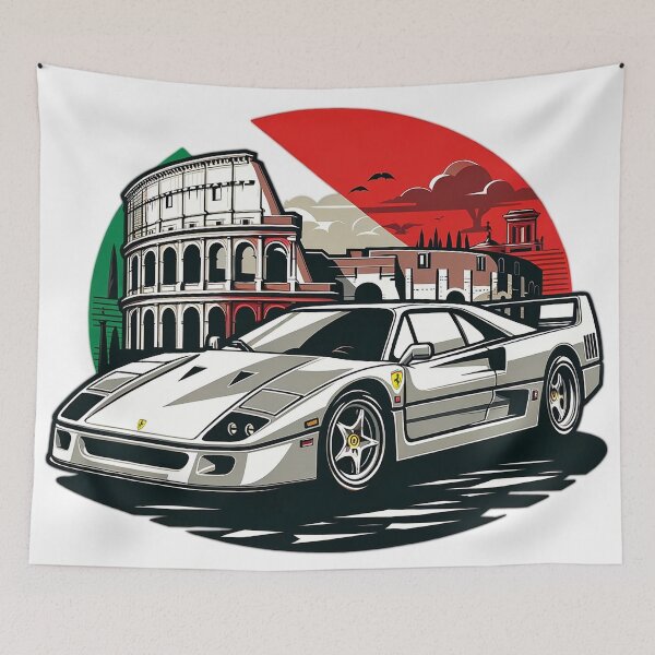 Item preview, F40 the Italian Icon designed and sold by mugooooo.