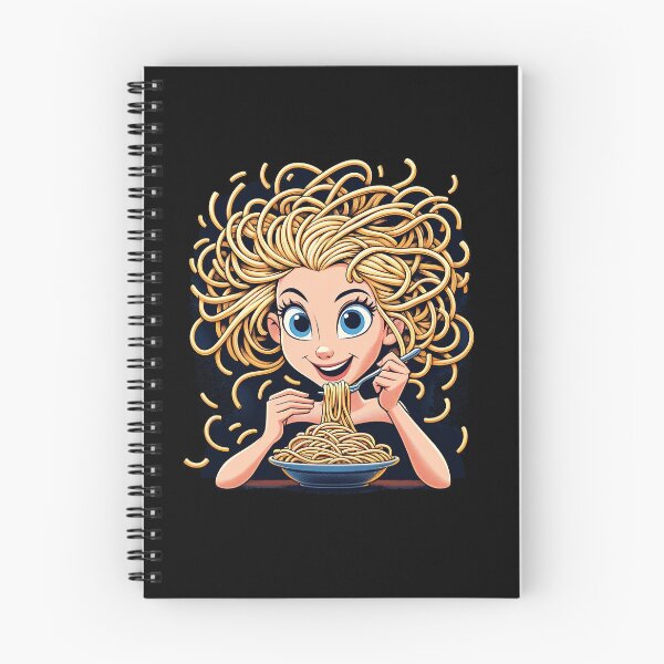 Item preview, Girl Eating Spaghetti designed and sold by WorldByFlowers.