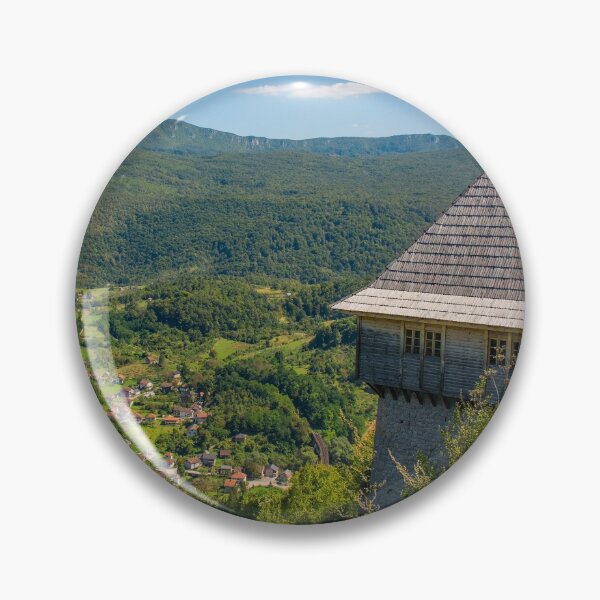 Item preview, Kulen Vakuf Viewed from Ostrovica Castle, Bosnia designed and sold by jojobob.