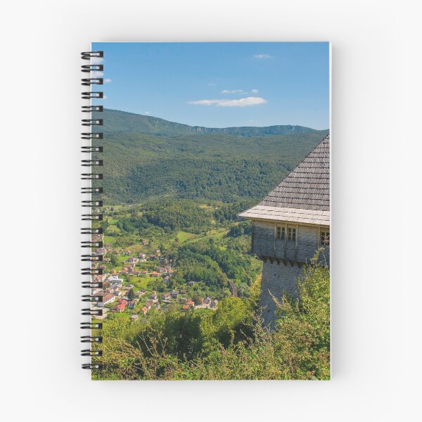 Item preview, Kulen Vakuf Viewed from Ostrovica Castle, Bosnia designed and sold by jojobob.