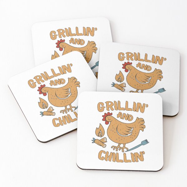 Item preview, chicken grillin and chillin designed and sold by keerys.