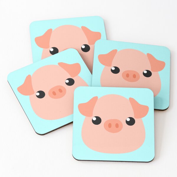 Item preview, Cute Pig Sticker designed and sold by PoquetoMonsta.