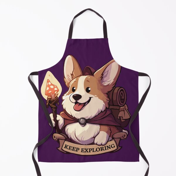 Item preview, The Questing Corgi designed and sold by BarkandStick.