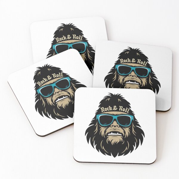 Item preview, Rock On Bigfoot Sasquatch funny Loves Rock And Roll Sunglasses designed and sold by CaPhuna.