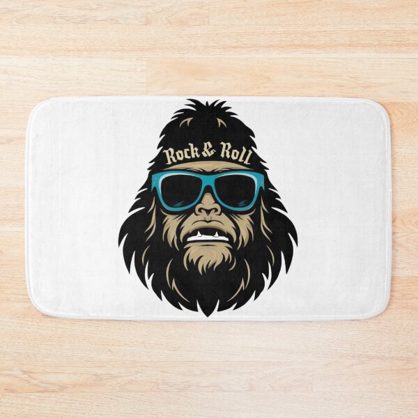 Item preview, Rock On Bigfoot Sasquatch funny Loves Rock And Roll Sunglasses designed and sold by CaPhuna.
