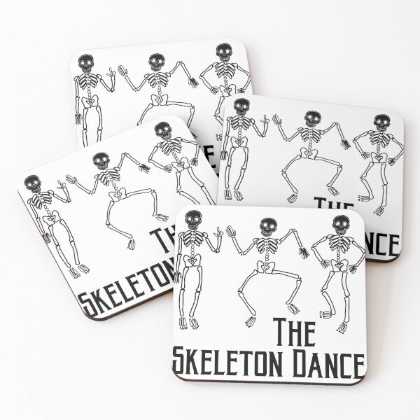 Item preview, The Skeleton Dance Art designed and sold by AbuBabaStickers.