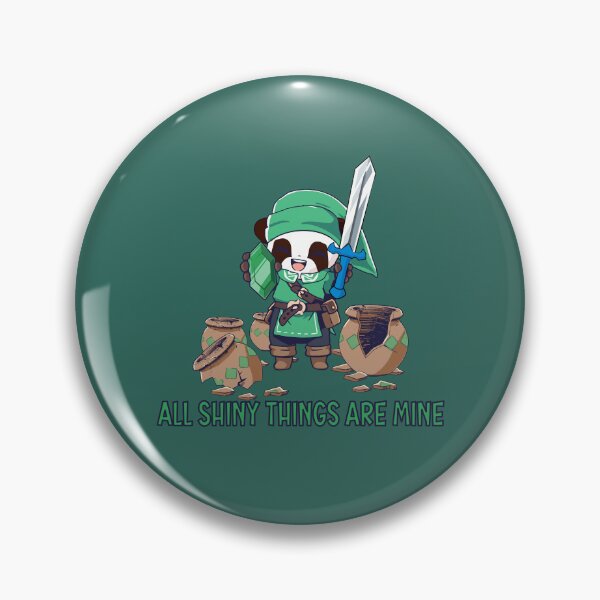 Artikelvorschau, Süßer Panda-Abenteurer. Alle glänzenden Dinge gehören mir entworfen und verkauft von myanko.