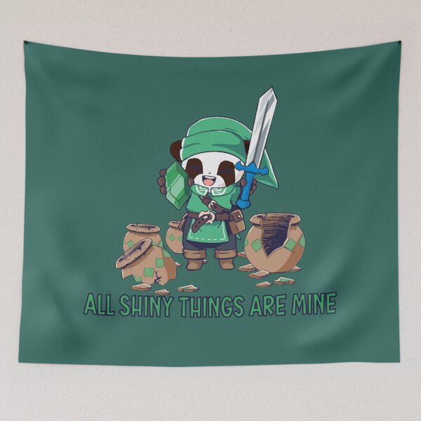 Item preview, Cute panda adventurer All shiny things are mine designed and sold by myanko.