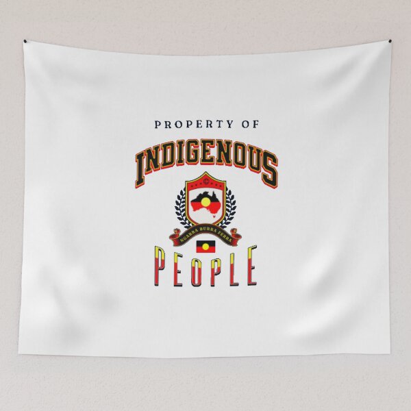 Item preview, Property of Indigenous People - Land Rights T-shirts designed and sold by J4mgr3m4r.