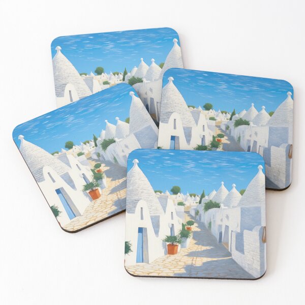 Item preview, Alberobello Trulli - Wandering Puglia Italy designed and sold by GalleryOXO.