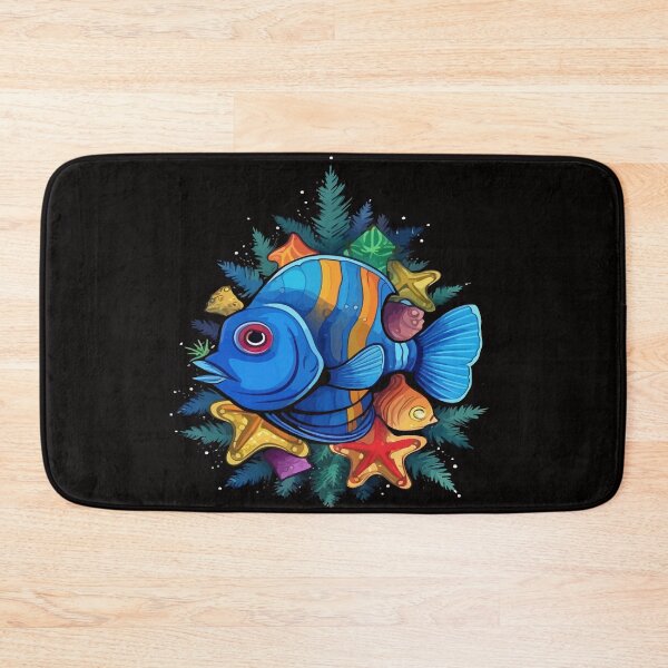 Item preview, Christmas Blue Tang designed and sold by creativellashop.
