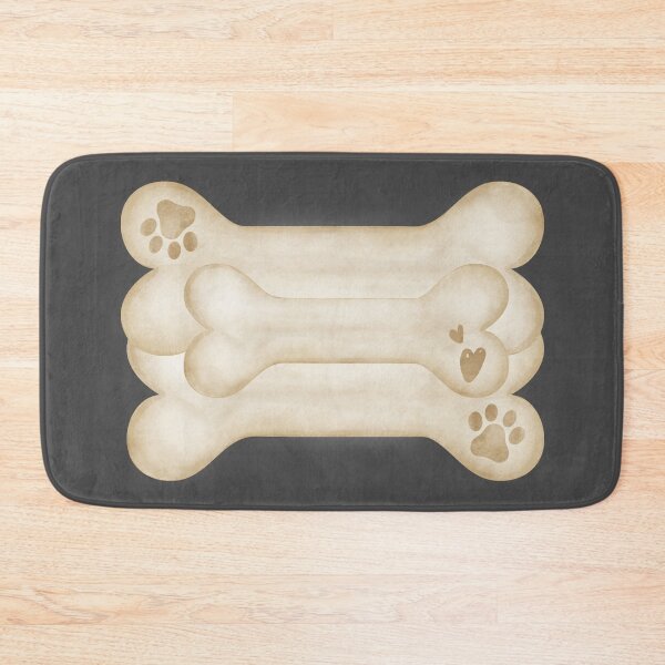 Item preview, Dog mats, bone, bones, dog bed pattern designed and sold by Cerulean-Shop.