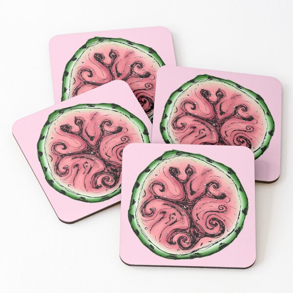 Item preview, Dark and Gritty Watermelon Cross Section designed and sold by Michael Stewart.