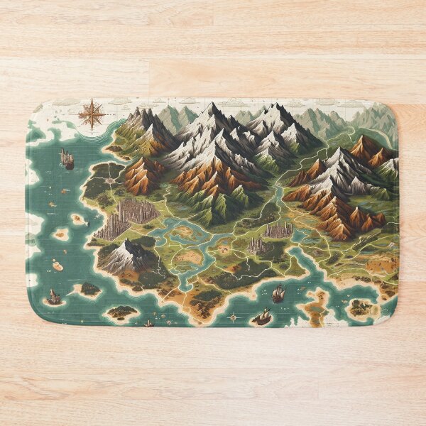 Item preview, Mystic Cartography: Realm of Peaks and Legends designed and sold by CreationP.
