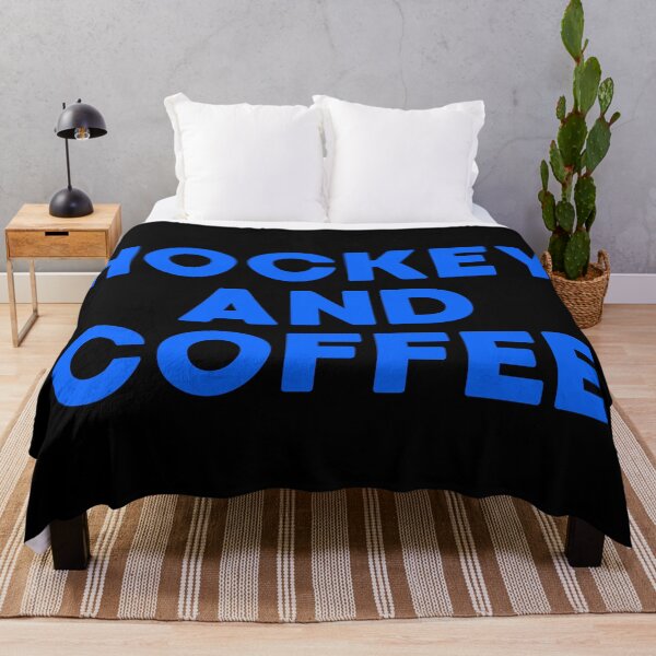 Item preview, HOCKEY AND COFFEE designed and sold by HOCKEYBUBBLE.