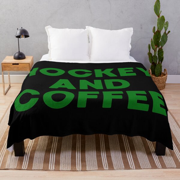 Item preview, HOCKEY AND COFFEE designed and sold by HOCKEYBUBBLE.