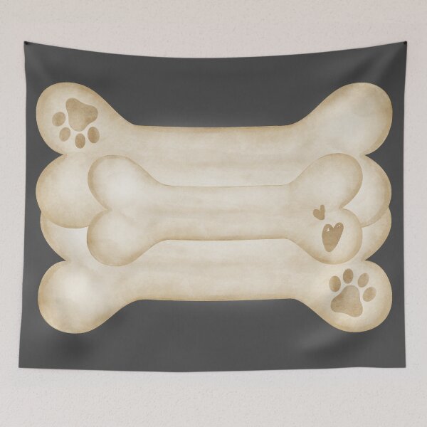 Item preview, Dog mats, bone, bones, dog bed pattern designed and sold by Cerulean-Shop.