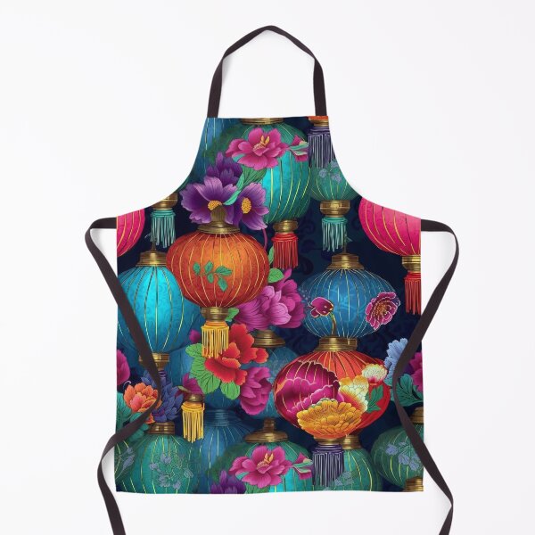 Item preview, Lanterns and Flowers designed and sold by pinkal.