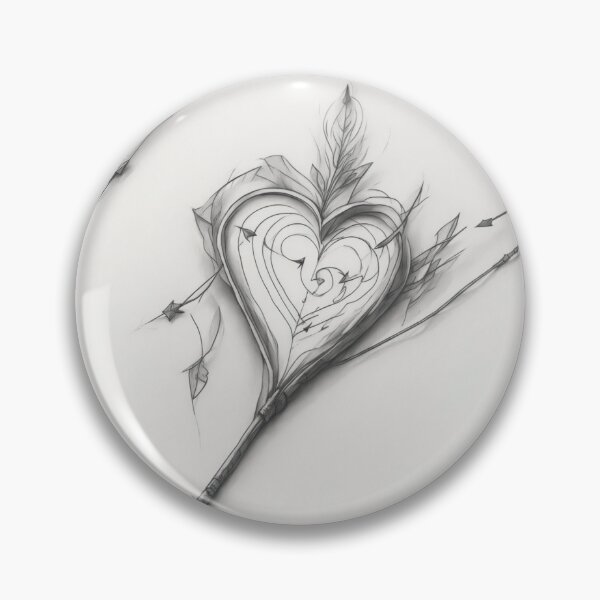 Item preview, MINIMALISTIC HEART SKETCH/TATTOO designed and sold by NAG5089A.