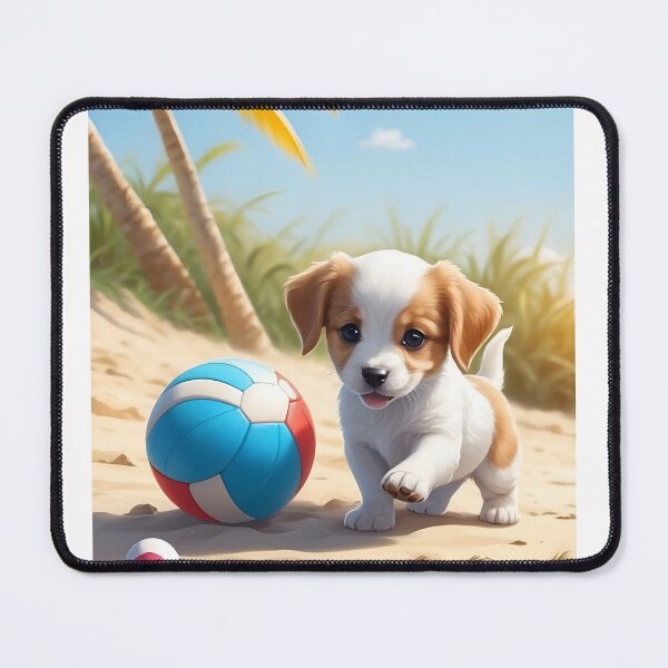 Item preview, Puppy on the beach designed and sold by Proren.