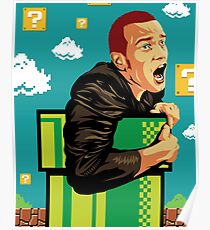 Trainspotting Mario Poster
