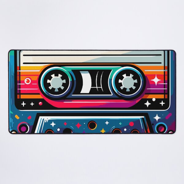 Item preview, Retro Melody - Vibrant Cassette Tape Art designed and sold by RyanBelandres.