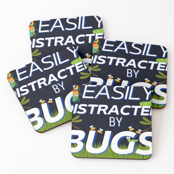 Item preview, Easily distracted by bugs _ funny  designed and sold by Jemsruk.