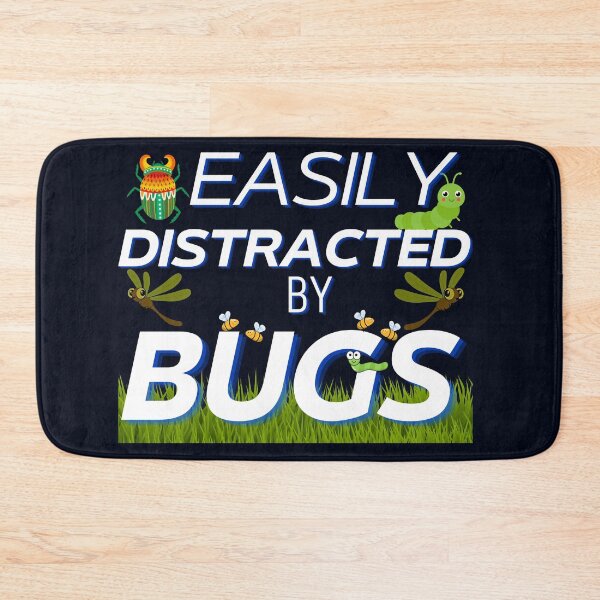 Item preview, Easily distracted by bugs _ funny  designed and sold by Jemsruk.