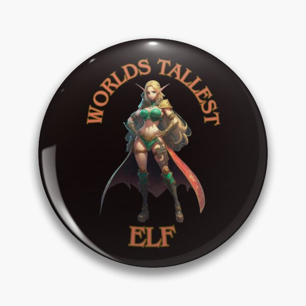 Item preview, World's tallest elf - funny anime quote designed and sold by Superdealkoeln.